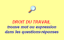 recherche dans le droit du travail